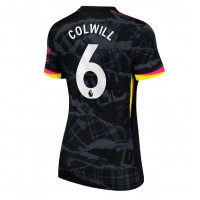 Camisa de Futebol Chelsea Levi Colwill #6 Equipamento Alternativo Mulheres 2024-25 Manga Curta